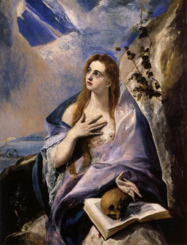 El Greco Mary Magdalen in Penitence China oil painting art